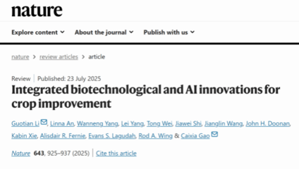 《自然》雜志發(fā)表我校李國田教授團(tuán)隊(duì)研究成果——自然科學(xué)研究和試驗(yàn)發(fā)展的突破性進(jìn)展