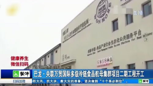 巴龍央聯萬貿冷鏈食品航母集群項目二期開工 房產信息咨詢新動態